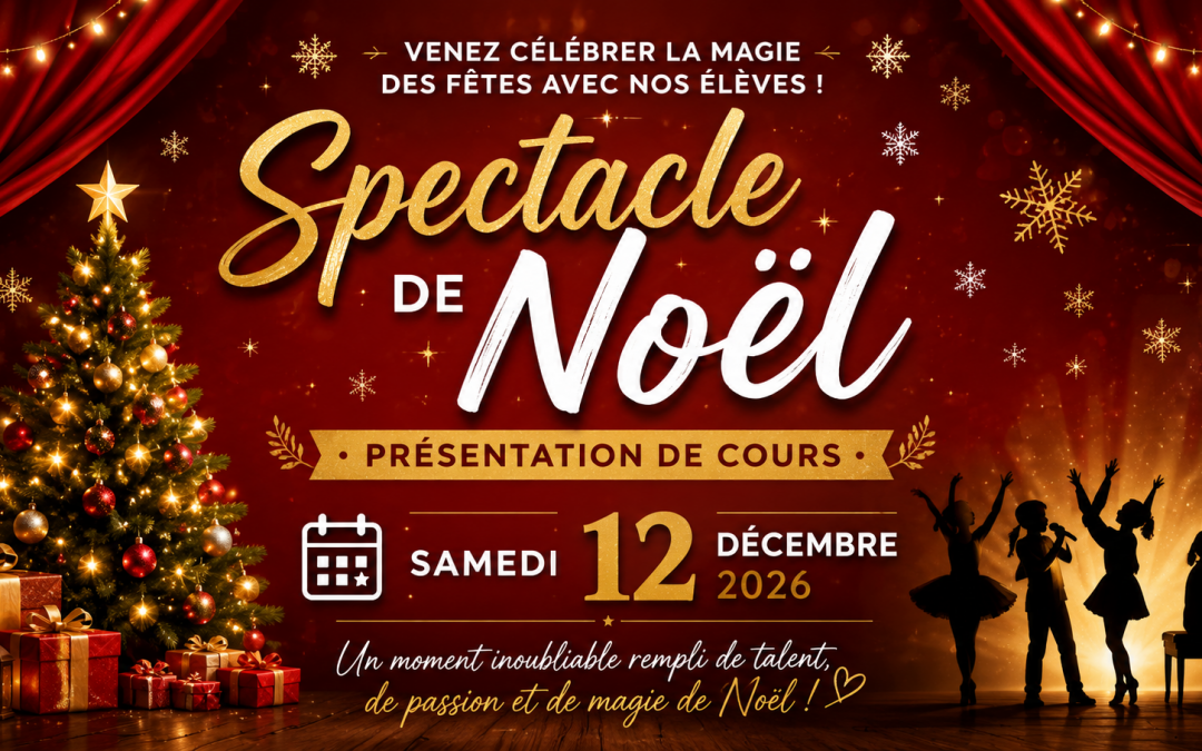 Spectacle de Noël 2026